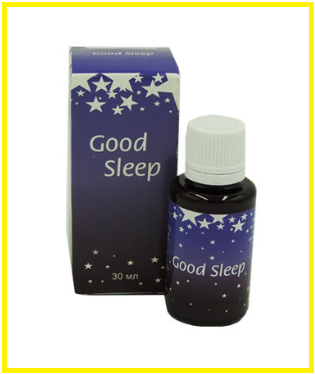 GOOD SLEEP краплі для порожнини рота від безсоння Гуд Сліп сприяє спокійному і міцному сну