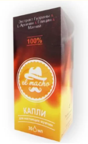 El Macho Краплі для потенції Ель Мачо