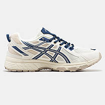 Кросівки Asics Gel-Venture 6 Beige Blue / Асікс Гел-Венчур 6 Бежеві з Синім, фото 3