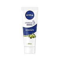 Крем для рук NIVEA crema de manos con aceite de oliva piel seca 100 ml, оригінал. Доставка з США/ЄС протягом 14 днів