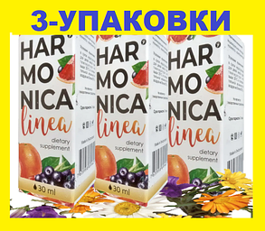 Harmonica Linea Комплект 3 флакони Краплі для схуднення Гармоніка Лінеа, фото 1