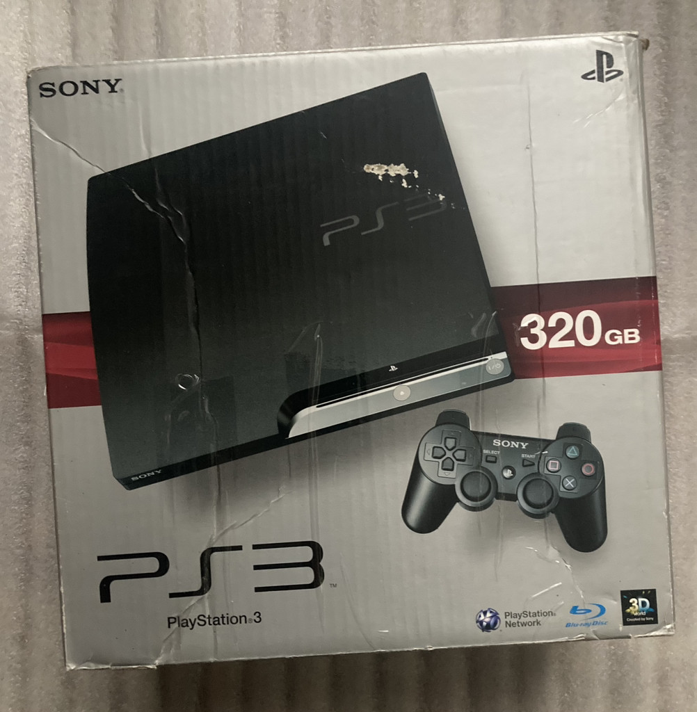 Sony Playstation 3 slim 320 gb прошитая) - фото 1 - id-p454628989