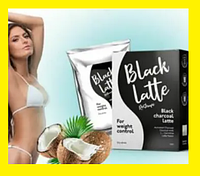 Блек Лате Вугільний Лате для схуднення Black Latte. коробка