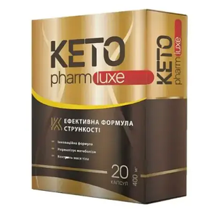 КетоФарм Люкс 80 Капсул Keto Pharm Luxe капсули для схуднення, фото 2