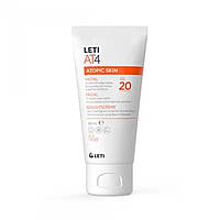 Крем для лица LETI letiat4 crema emoliente facial spf 20 piel seca 50 ml Доставка від 14 днів - Оригинал