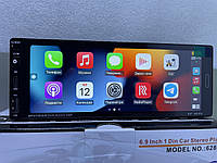Автомагнітола 1 DIN Pioneer 6288A екран 6,9 дюймів ОЗУ 4/64GB Android Wi Fi Bluetooth Gps CarPlay