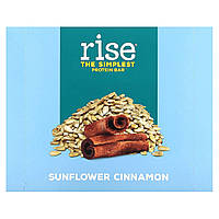 Протеиновые батончики Rise Bar, The Simplest Protein Bar, Sunflower Cinnamon, 12 Bars, 2.1 oz (60 g) Each