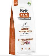 Сухий корм Brit Care Dog Hypoallergenic Adult Medium Breed для собак 12+2 кг