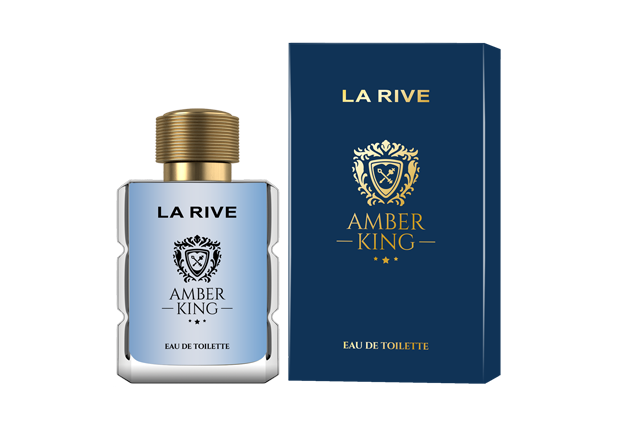Туалетна вода для чоловіків La Rive Amber King 100 мл, фото 1