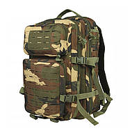 Рюкзак тактический Dominator Warrior TAC Laser 36L Woodland Camouflage из прочного полиэстера 600D