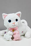 Інтерактивна Мама киця та кошенята 10002 WToys, фото 4