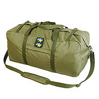 Тактическая сумка 130 литров с грузоподъемностью до 60 кг олива, оксфорд 900D, влагостойкая, прочная