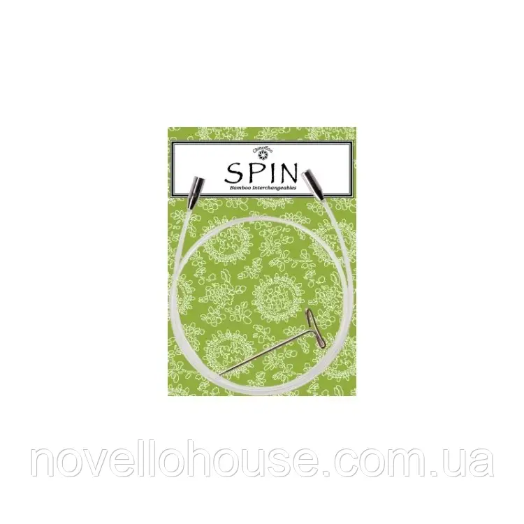 Нейлоновий кабель для знімних спиць ChiaoGoo (Чіагу) SPIN Nylon Large 125 см № 2550-L
