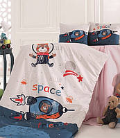 Space Детское постельное белье в кроватку. Ранфорс. Турция.