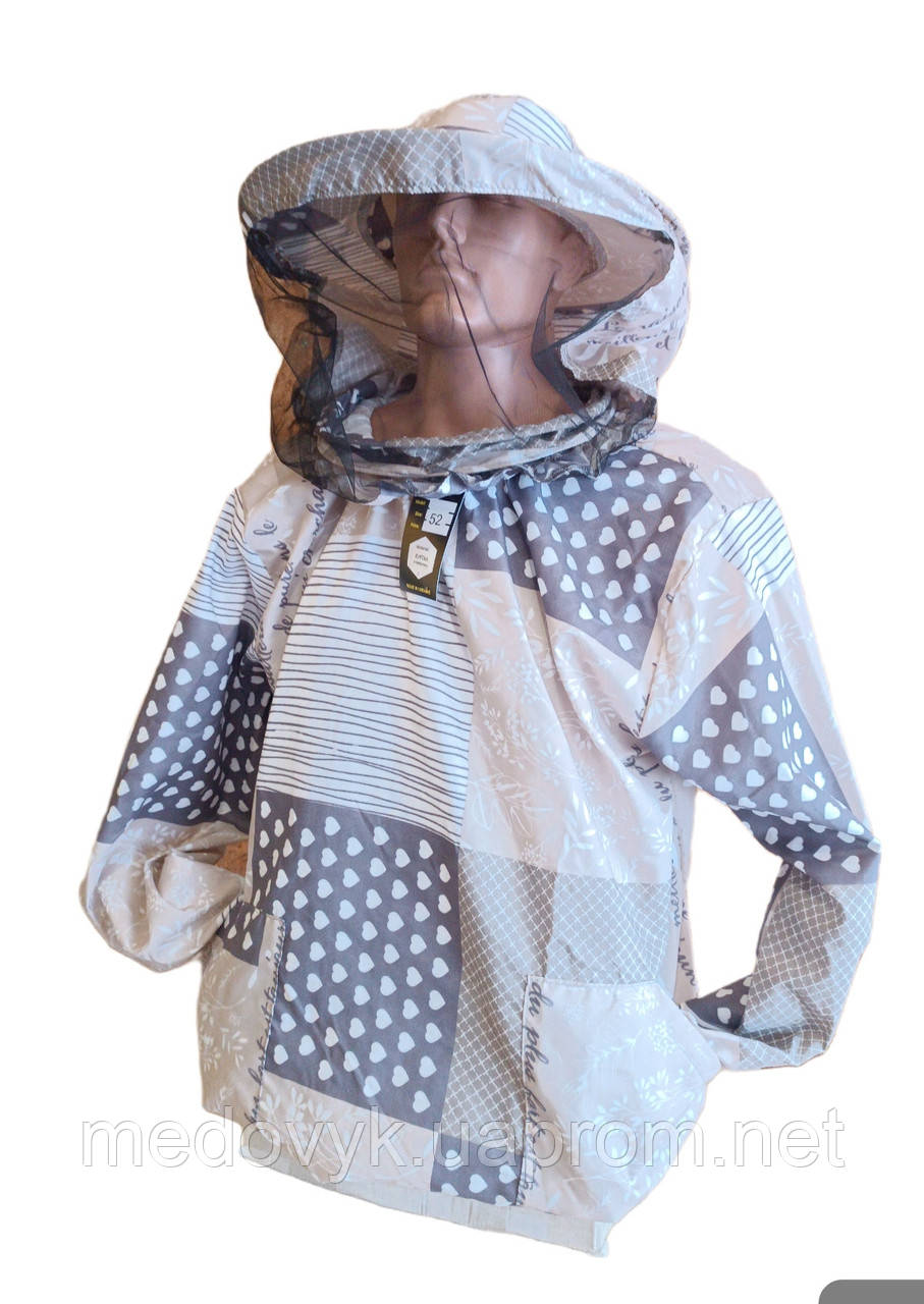 Куртка бджоляра (полікотон) з маскою р54 - фото 1 - id-p1186875393