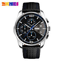 Skmei 9106BU Silver-Black-Blue