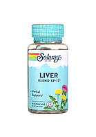 Solaray, Liver blend, суміш для підтримки печінки SP-13, 100 VegCaps