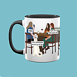 Чашка-подарунок "білети до ростова", кружка-прикол Орігамі, фото 2