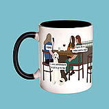 Чашка-подарунок "білети до ростова", кружка-прикол Орігамі, фото 3