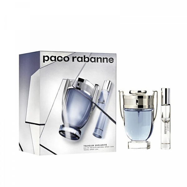 Набір Paco Rabanne Invictus для чоловіків — set (edt 100 ml + edt 20 ml)