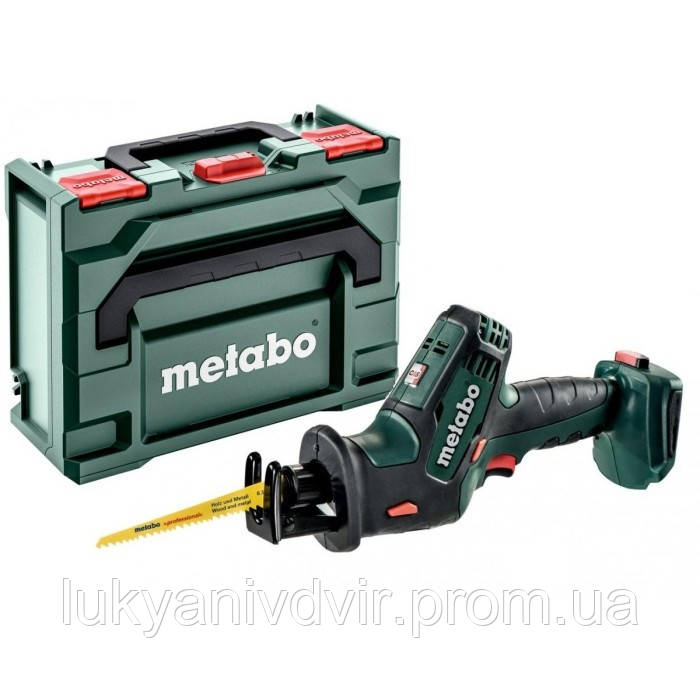 Пила сабельная аккумуляторная Metabo SSE 18 LTX Compact 602266840 без ...