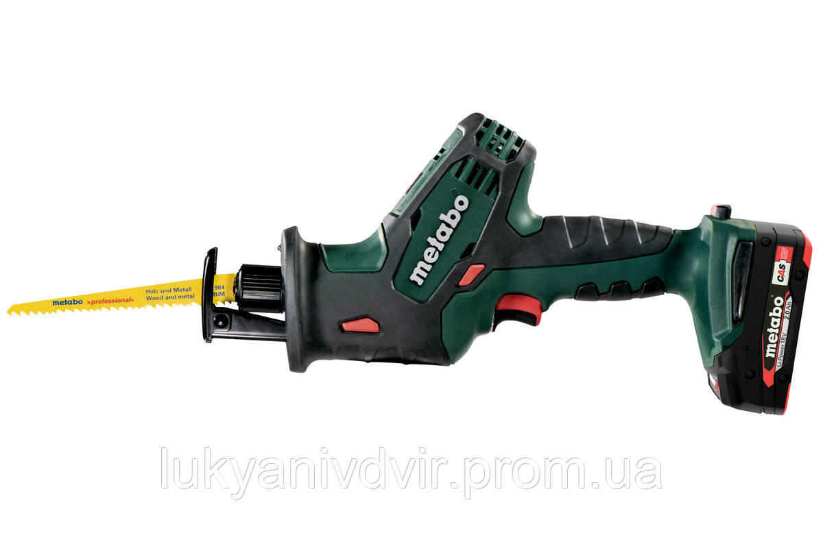Пила сабельная аккумуляторная Metabo SSE 18 LTX Compact 602266840 без ...