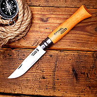 Opinel 9 VRN, углеродистая сталь