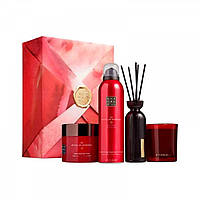 Набора косметики RITUALS estuche ayurveda large + foaming shower gel + body cream + hair and body mist + mini