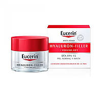 Крем для обличчя EUCERIN hyaluron-filler volume-lift spf 15 50 ml, оригінал. Доставка від 14 днів