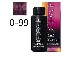 Фарба для волосся Igora Vibrance 0-99 фіолетовий 60 мл