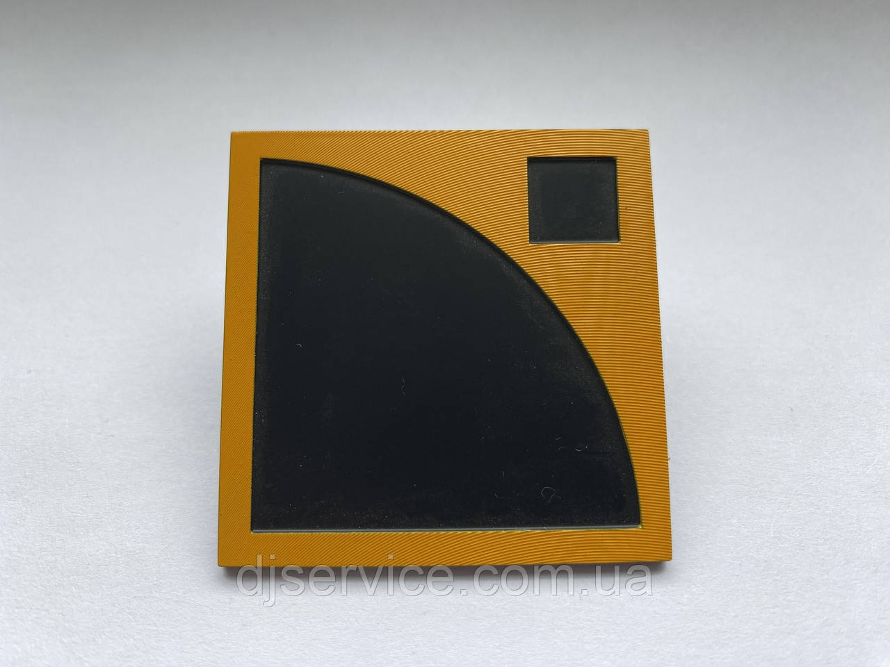 Шильдик, наклейка, логотип (metall) 50x50mm на сітку колонки L-Acoustics, фото 1