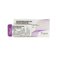 ПГА Tisson Medical USP 4/0 (EP 1,5) з кол. голкою 19 мм 1/2 кола