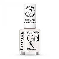 Лак для ногтей RIMMEL super gel french manicure laca de uñas Доставка від 14 днів - Оригинал