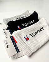 Белые высокие носки Tommy Hilfiger 41-45р (Турция)