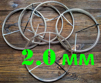 Дріт нержавіючий м'який AiSi 304 діаметр 2.0 мм