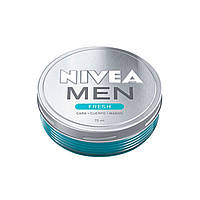 Мужской увлажняющий крем NIVEA men fresh hidratante cara cuerpo y manos 75 ml Доставка від 14 днів - Оригинал