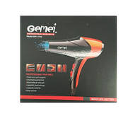 Фен для для сушки и укладки волос Gemei GM-1766 мощность 2600 Вт 2 скорости (6339)