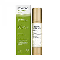 Крем для лица SESDERMA factor g renew crema de cuello y facial 50 ml Доставка від 14 днів - Оригинал