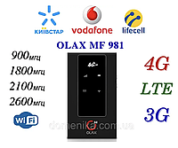 Мобильный 4G Wi-Fi роутер OLAX MF981 с аккумулятором, 4G модем для усиления сигнала в дом, LTE роутер OLAX