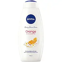 Гель для душу Nivea Апельсин та Олія Авокадо, 750 мл (гель для душу Нівея)