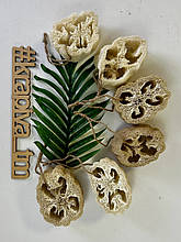 Люфа, мочалка натуральна екологічна губка, мочалка з люфи органічна біорозкладна