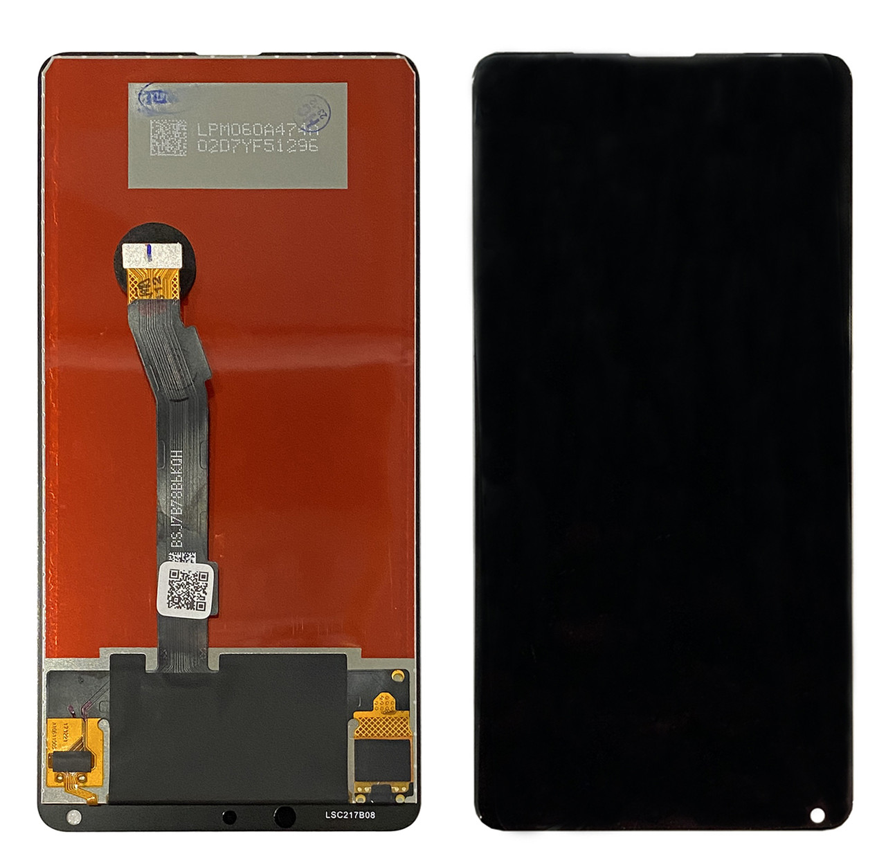 Дисплейний модуль (екран) для Xiaomi Mi Mix 2S (M1803D5XA) чорний ORG REF, фото 1