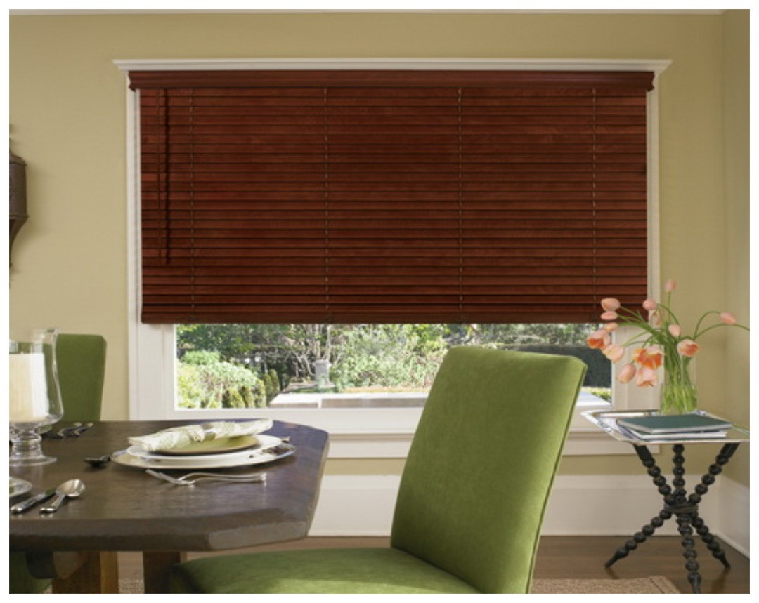 Дерев'яні жалюзі на вікно Bamboo 25 мм, фото 1