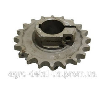 Звездочка 3518060-18440А верхнего вала транспортера наклонной камеры (z=20; t=25.4) комбайна Дон-1500, фото 1