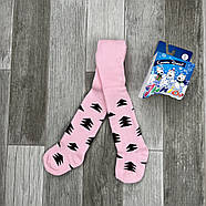 Колготки дитячі махрові х/б Класик Junior, Cotton 450 Den, 10-11 розмір 62-68 див., 15004, фото 3