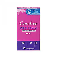 Прокладки CAREFREE protegeslip plus large fragancia fresca 36 unidades Доставка від 14 днів - Оригинал