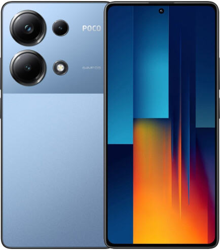 Xiaomi POCO M6 Pro 12/512GB Blue. Гарантия 12 месяцев. - фото 1 - id-p2075709053