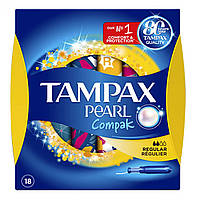 Тампоны TAMPAX compak pearl regular 16 unidades Доставка від 14 днів - Оригинал