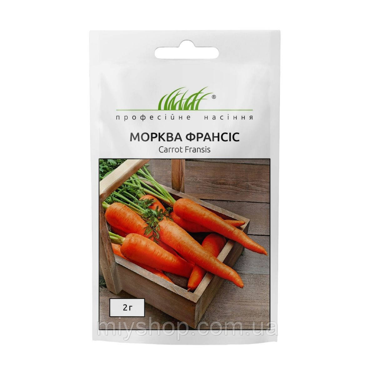 Морква пізня Франсіс 2 гр Професійне насіння, фото 1