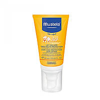 Детский солнцезащитный крем MUSTELA leche solar facial de spf 50 plus 40 ml. Доставка від 14 днів - Оригинал